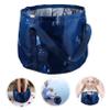 Ipetboom Portable Folding Foot Soak Basin Multi-use Water Tub for Travel Bathing and Outdoor Activities Lightweight and Space-Saving Design for Easy Carrying view 2