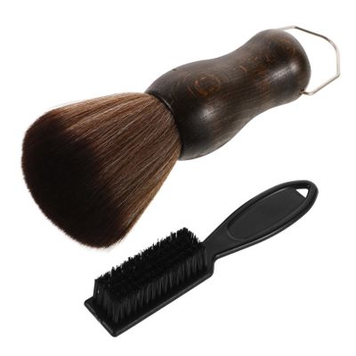 FOMIYES 1set Men Beard Grooming Brush Soft Bristle Hair Cleaning Brush for Barbers Ergonomic Design for for Beard Styling and Cleanup