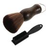 FOMIYES 1set Men Beard Grooming Brush Soft Bristle Hair Cleaning Brush for Barbers Ergonomic Design for for Beard Styling and Cleanup view 1