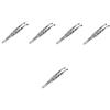 BESPORTBLE 5pcs Treatment Tweezers Eyelid Tweezer Women Beauty Tool Eyelid Meibomian Gland Expressor view 1