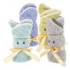 Anneome 4pcs Washable Makeup Removal Towels Soft Coral Fleece Face Cloths for Gentle Cleansing Lightweight and Portable Cleaning Towels Blue Gray Green Lake Blue Home and Travel view 1