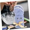 Anneome 4pcs Washable Makeup Removal Towels Soft Coral Fleece Face Cloths for Gentle Cleansing Lightweight and Portable Cleaning Towels Blue Gray Green Lake Blue Home and Travel view 4