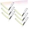 FOMIYES 6pcs Men Barber Tool Holder Manual Razor Cutting Holder for Beard Eyebrow Shaving view 2