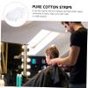 Didiseaon Oil Absorbing Cotton Strips for Perms Pure Cotton Rounds for Hair Makeup Soft Absorbent view 4