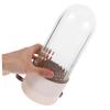 FOMIYES Makeup Sponge Organizer Brush Holder Makeup Brush Cleaner Drying Rack for Women Compact Portable Beauty Tools Storage Box view 4