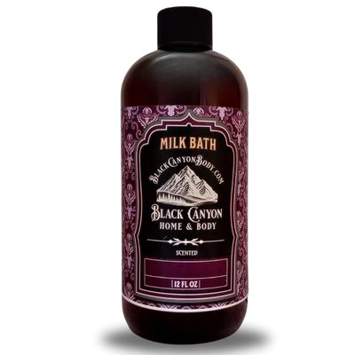 Black Canyon Bergamot & Mandarin Scented Milk & Bubble Bath, 12 Oz