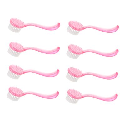 Didiseaon 8pcs Facial Cleansing Brush Pore Scrub Deep Clean Face Brush Natural Bristles Scrubber Exfoliator Random Color