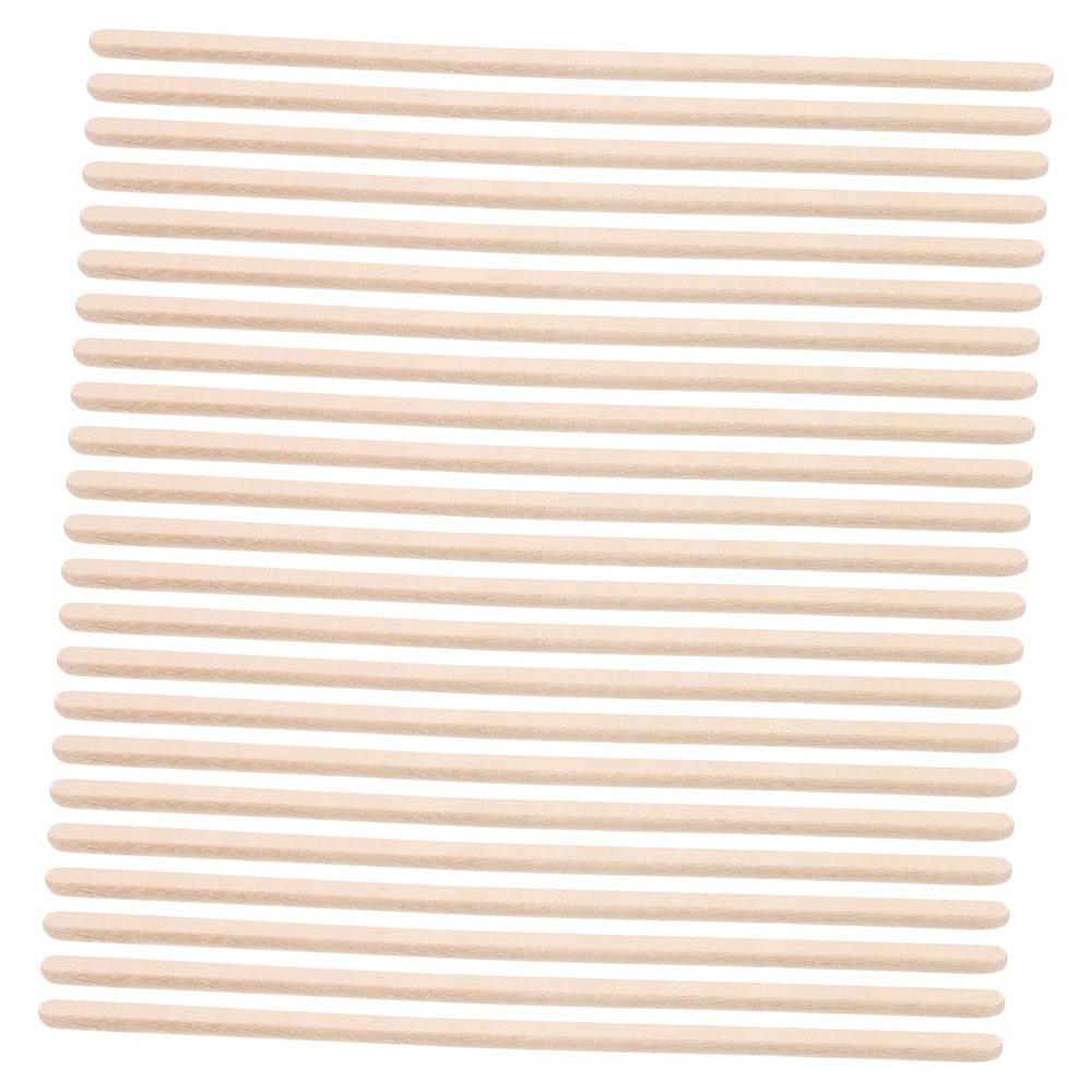 VICASKY Essential Waxing Supplies 100pcs Wooden Hair Removal Sticks Waxing Sticks Spatula for Safe and Comfortable Waxing