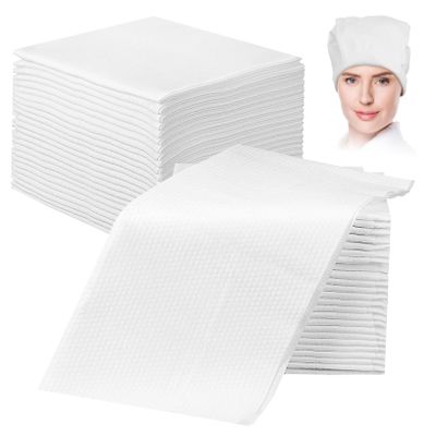 Didiseaon 200pcs Disposable Guest Towels Absorbent Hair Drying Cloths for Salon Makeup and Cotton Hand Tissue Towels for Travel and Home Use
