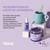 Sliick DIY At-Home Waxing Kit with Hard Wax Beads, Cup, Spatula & Lavender Post Wax Oil  Face & Body Hair Removal, Soothing Aftercare view 3