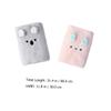 POPETPOP 2pcs Cartoon Bear and Bunny Quick Dry Hair Wrap Towels Super Soft Coral Fleece Absorbent Shower Towels for Women for Home and Travel view 2