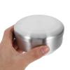 FOMIYES Men Stainless Steel Shaving Bowl with Lid Elegant Soap Dish for Cream Easy to Clean Stylish Bathroom Accessory for Household Use view 4