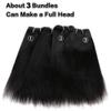 Hair Extensions Short Human Hair Bundles Bone Straight Brazilian Virgin Hair Weave Natural Color Hair Extensions Hair Wave Bundles view 3