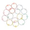 WOONEKY 20pcs Threaded Rubber Band Hair Ties for Women Girls Hair Ties Ponytail Wig Scrunchie Pack view 1