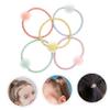 WOONEKY 20pcs Threaded Rubber Band Hair Ties for Women Girls Hair Ties Ponytail Wig Scrunchie Pack view 3