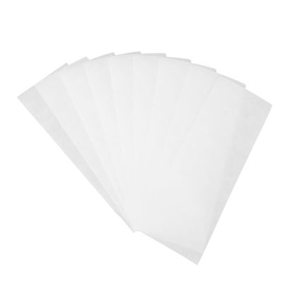 FOYTOKI 200pcs Hair Removal Wax Paper Non-woven Strips for Manicure Waxing Paper for Women Men Safe Skin-friendly