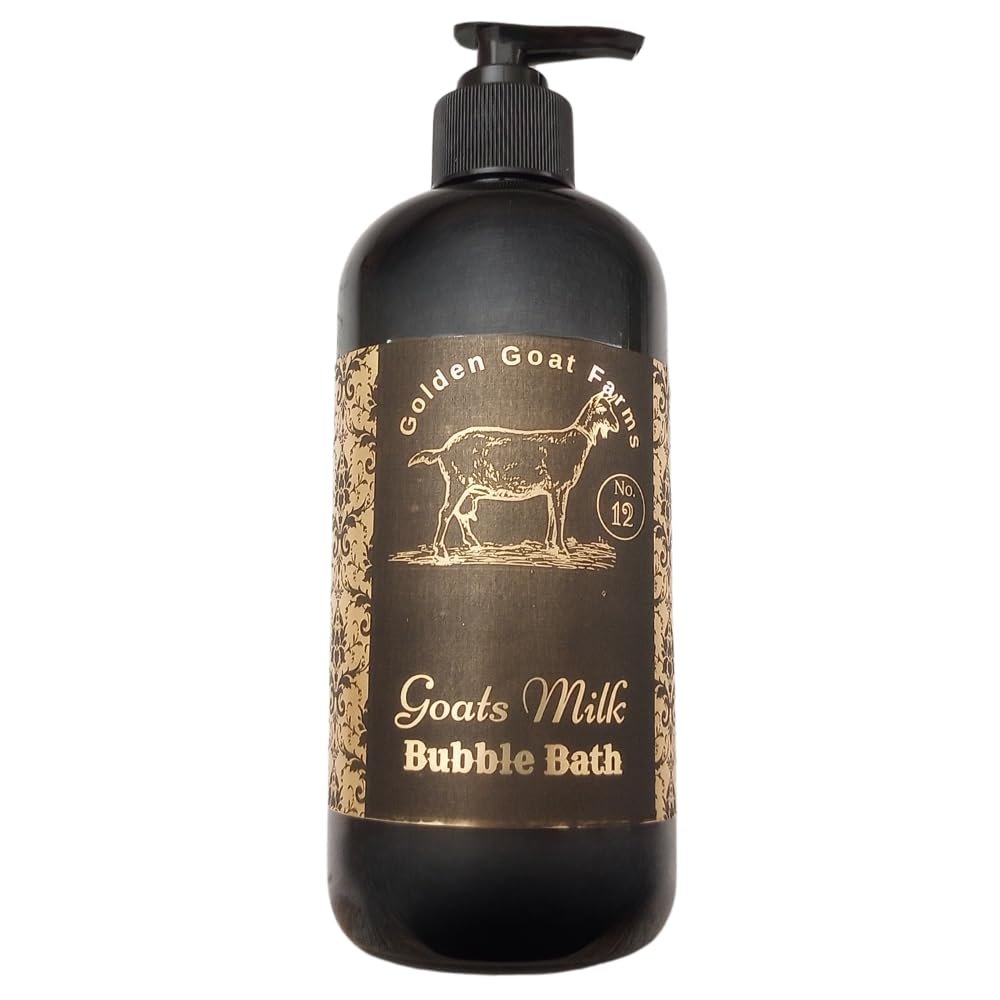 Golden Goat Farms Agave & Sea Kelp Scented Milk & Bubble Bath with Goat Milk, 12 Oz
