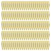 120 Pack Gold Metal Snap Hair Clips - Non-Slip Hairpins Barrettes for Women & Girls, Secure Braids, Updos, Buns - Durable & Lightweight (Plastic Storage Box Included) view 1