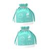 Didiseaon 2rolls Disposabe Cotton Facial Pads Pads Each Dry Wet Face Wipes Gentle Makeup Remover for Travel view 1