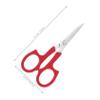 PartyKindom Eyes Brow Scissors Set 2pcs Stainless Steel Scissors Perfect for Eyebrow Trimming Brow Lamination Easy to Carry view 2