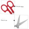 PartyKindom Eyes Brow Scissors Set 2pcs Stainless Steel Scissors Perfect for Eyebrow Trimming Brow Lamination Easy to Carry view 3