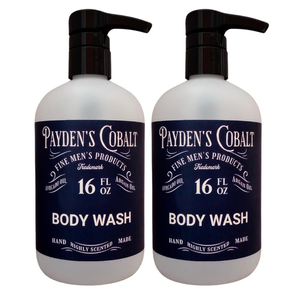 Payden's Cobalt Green Tea & Western Sage for Men Scented Milk & Bubble Bath, 12 Oz (2 Pack)