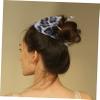 SOESFOUFU 2pcs Elegant Leopard Print Headband Hair Bun Makers Bun Shaper Styling Tools for Women Hair Accessories view 2