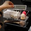2pcs Effective Makeup Organizers Drawer Stackable Cosmetic Organizers Drawers For Efficient Bathroom Storage view 3