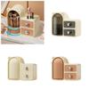 360 Degree Rotating Cosmetic Organizers For Neat Storage Of Makeup Essential Enhances And Accessibility view 2