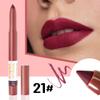 evpct Dark Wine Red Lip Liner Crayon Pencils Set for Women, Deep Berry Red Matte Lip Stick Crayon Long Lasting, Lips Pencil Liner and Lipstick set, Lipliner Pencil 24 Hours Lipstick Built-in Sharpener view 2