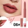 evpct Red Brown Lip Liner Crayon Pencils Set for Women, Matte Lip Stick Crayon Long Lasting, Lips Pencil Liner and Lipstick set, Lipliner Pencil, 24 Hours Long Wearing Lipstick, Built-in Sharpener 06 view 2