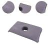 FashionCha Massage Table Towel Steam Massage Cloth Professional Washable SPA Bed Head Curtain Pad Face Pillow Towel with Hole for Beauty, gray view 2