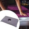 FashionCha Massage Table Towel Steam Massage Cloth Professional Washable SPA Bed Head Curtain Pad Face Pillow Towel with Hole for Beauty, gray view 4