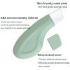 Silicone Blackhead Remover Tool, Skin Face Spatula Nose Scraper Deep Clean Master Pore Extractor Mild and Safe Skin Scrubber for Men Women (2*Green) view 3
