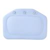 Bathtub Pillow, Thick Foam Bathtub Pillow Rest Spa with Powerful Suction Cups, for Relaxation Time, Orange view 2