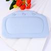 Bathtub Pillow, Thick Foam Bathtub Pillow Rest Spa with Powerful Suction Cups, for Relaxation Time, Orange view 4