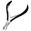 Professional Cuticle Trimmer Nail Cuticle Cutter Stainless Steel Cuticle Nippers with Sharp Blades of Cuticle Remover Clippers Manicure Tools Double Spring for Nail Care Pedicure Nail Tools (Black) view 1