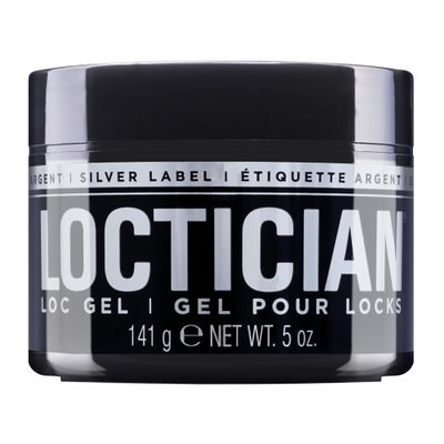 Style Factor Loctician Silver Premium Pomade with Biotin  Max Hold, Expert Styling Gel for Locs, Twists, Braids  for All Hair Types 5 oz