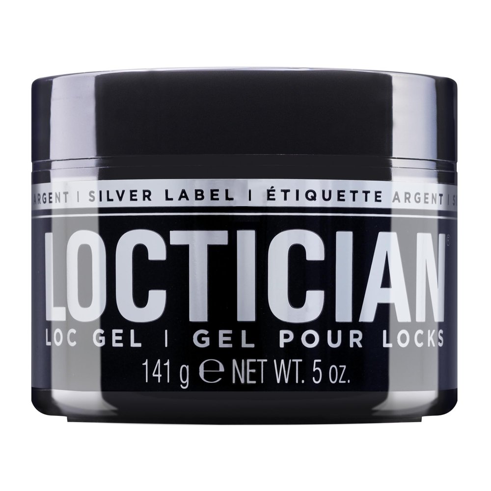 Style Factor Loctician Silver Premium Pomade with Biotin  Max Hold, Expert Styling Gel for Locs, Twists, Braids  for All Hair Types 5 oz