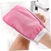 BATHVEVE 5pcs Exfoliating Gloves for Body Scrub and Deep Cleansing Textured Mitts for Bathing Shower Spa Use Unisex Exfoliator Mixed Colors view 3