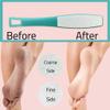 1 ALAZCO Double Sided Foot File Pumice Ergonomic Handle Scrubber Immediate Result Smooth Feet Heel Scraper Exfoliate Buffer Dead Skin Callus Corn Emery Fine & Coarse Pedicure Tool view 3