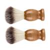 BESPORTBLE 6pcs Men's Shaving Brush Beard Brush Wood Handle Barbershop Quality for Shave view 1