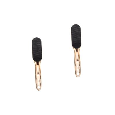 BESPORTBLE 2pcs Exfoliating Foot File Remover for Dead Skin and Calluses Ergonomic Design Foot Care Tool for Men Women and Seniors Nano Coated for Use