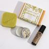 Agnes & Cat Morning Moroccan Wellness Gift Set - Handmade Soap, Solid Shampoo, Lip Balm and Roll-on Oil - HOSTENATURA view 3