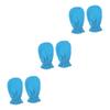 BESPORTBLE 3pairs Moisturizing Gel Gloves Essential Oils for Treatment Reusable Thermal Mittens for Nourishing Dry Skin Exfoliating Care Gloves for Nighttime Use view 1