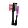 LIFKOME Double-ended Eyebrow Comb for Makeup Lashes Detangler Brush for Eyebrow Makeup Beauty Brush Random Color view 1