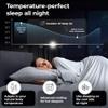 Silvery Restcool Silver Infused Bed Sheets Set - Award-Winning Self-Cooling Fabric for Hot Sleepers with Self-Cleaning Silvery Technology That Stays Fresh 3X Longer (Gray, Full) view 4