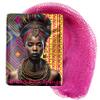AFRIKI African Net Sponge  Exfoliating Body Scrubber, Black Owned & Rooted in Africa, All Skin Types | 45 in Long (Camelia) view 1