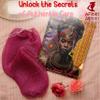 AFRIKI African Net Sponge  Exfoliating Body Scrubber, Black Owned & Rooted in Africa, All Skin Types | 45 in Long (Camelia) view 4