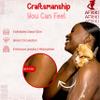 AFRIKI African Net Sponge  Exfoliating Body Scrubber, Black Owned & Rooted in Africa, All Skin Types | 45 in Long (Rose Gold) view 2